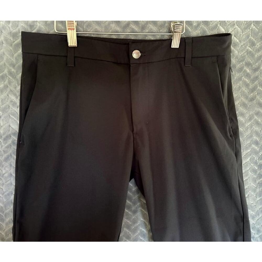 Lululemon Commission Pant 32/29 Charcoal Black #5989S ABC Performance Stretch